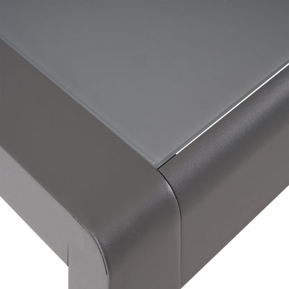 Set di tavolo e poltrona da esterno in alluminio a 2 posti Cape Coral di Christopher Knight Home