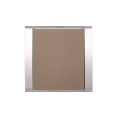 Set di tavolo e poltrona da esterno in alluminio a 2 posti Cape Coral di Christopher Knight Home