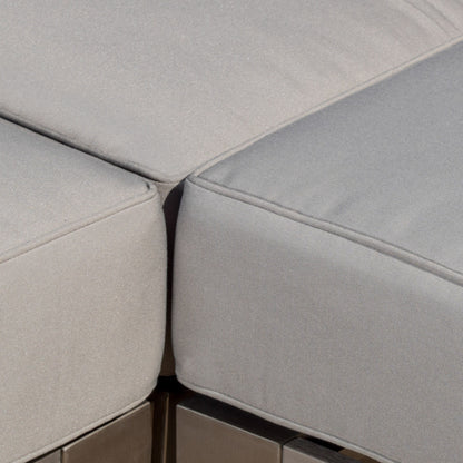 Set da esterno componibile da 5 posti Cape Coral di Christopher Knight Home