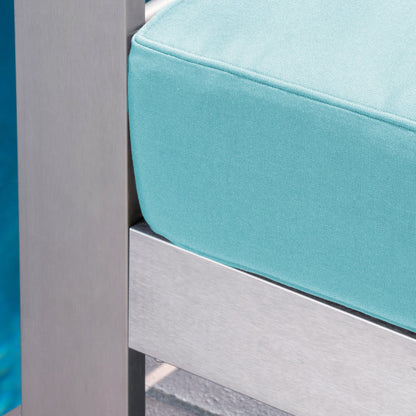 Set da esterno componibile da 5 posti Cape Coral di Christopher Knight Home