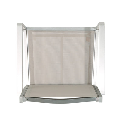 Set da bar quadrato in alluminio da 5 pezzi Cape Coral Outdoor di Christopher Knight Home