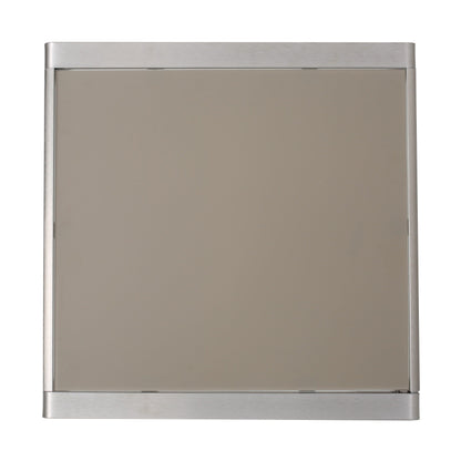 Set da bar quadrato in alluminio da 5 pezzi Cape Coral Outdoor di Christopher Knight Home