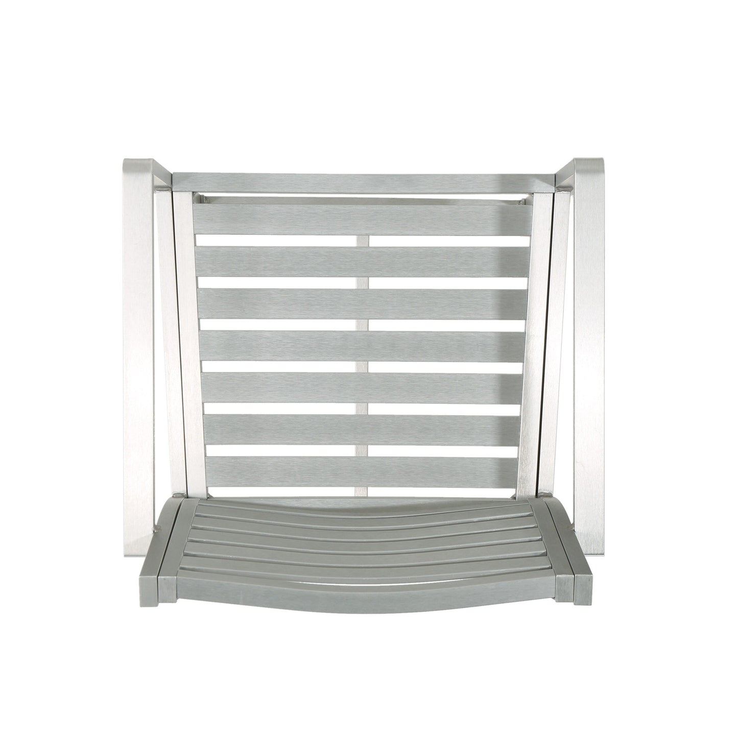 Set da bar quadrato in alluminio da 5 pezzi Cape Coral Outdoor di Christopher Knight Home