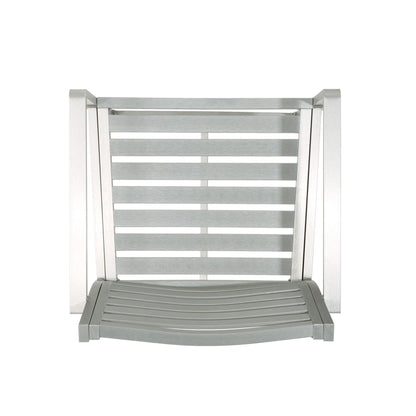 Set da bar quadrato in alluminio da 5 pezzi Cape Coral Outdoor di Christopher Knight Home