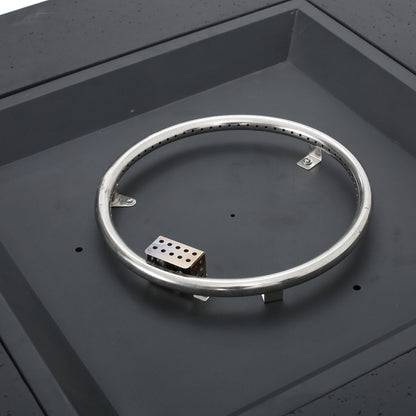 Set di divani da esterno Cape Coral da 5 pezzi con braciere di Christopher Knight Home