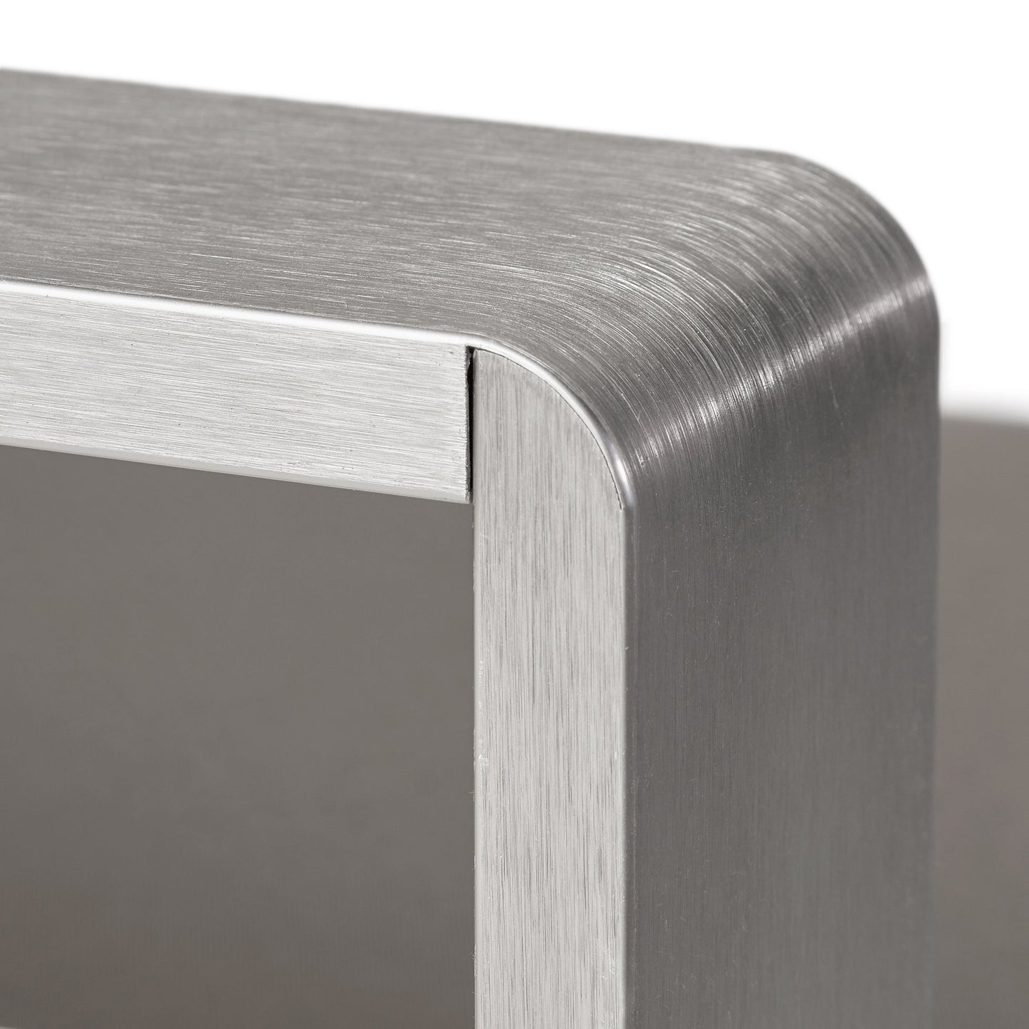 Set da esterno in alluminio Cape Coral da 3 pezzi con tavolo a forma di C di Christopher Knight Home