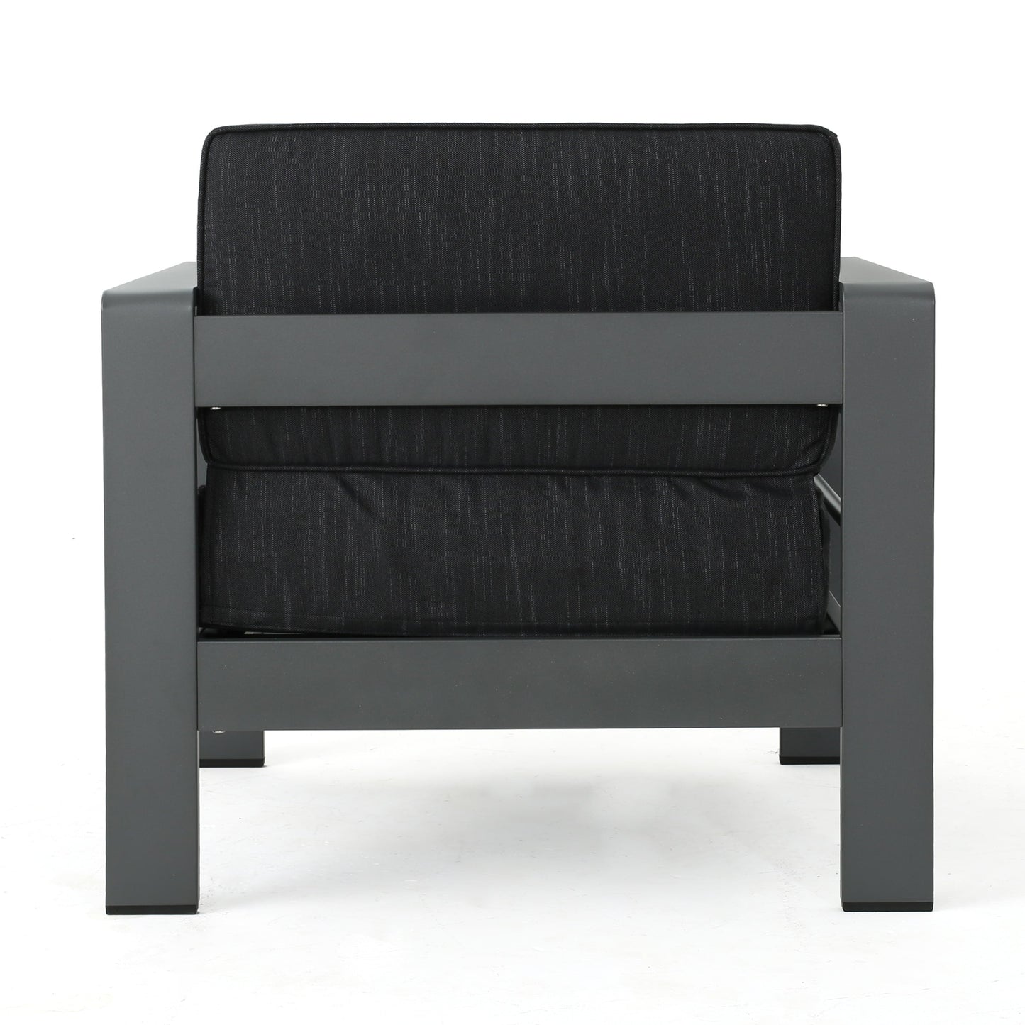 Set da esterno Cape Coral in alluminio da 3 pezzi con cuscini di Christopher Knight Home