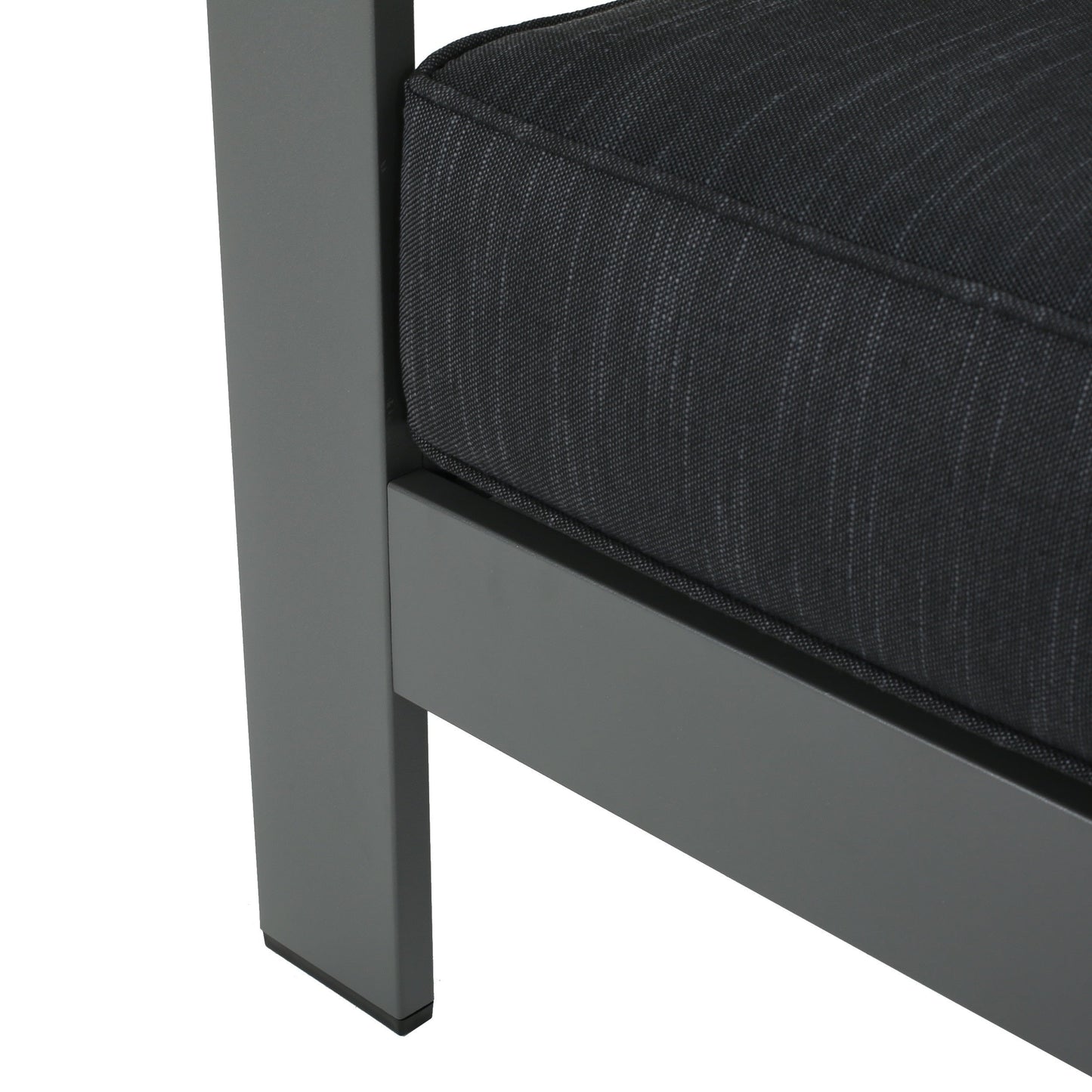 Set da esterno Cape Coral in alluminio da 5 pezzi con cuscini di Christopher Knight Home