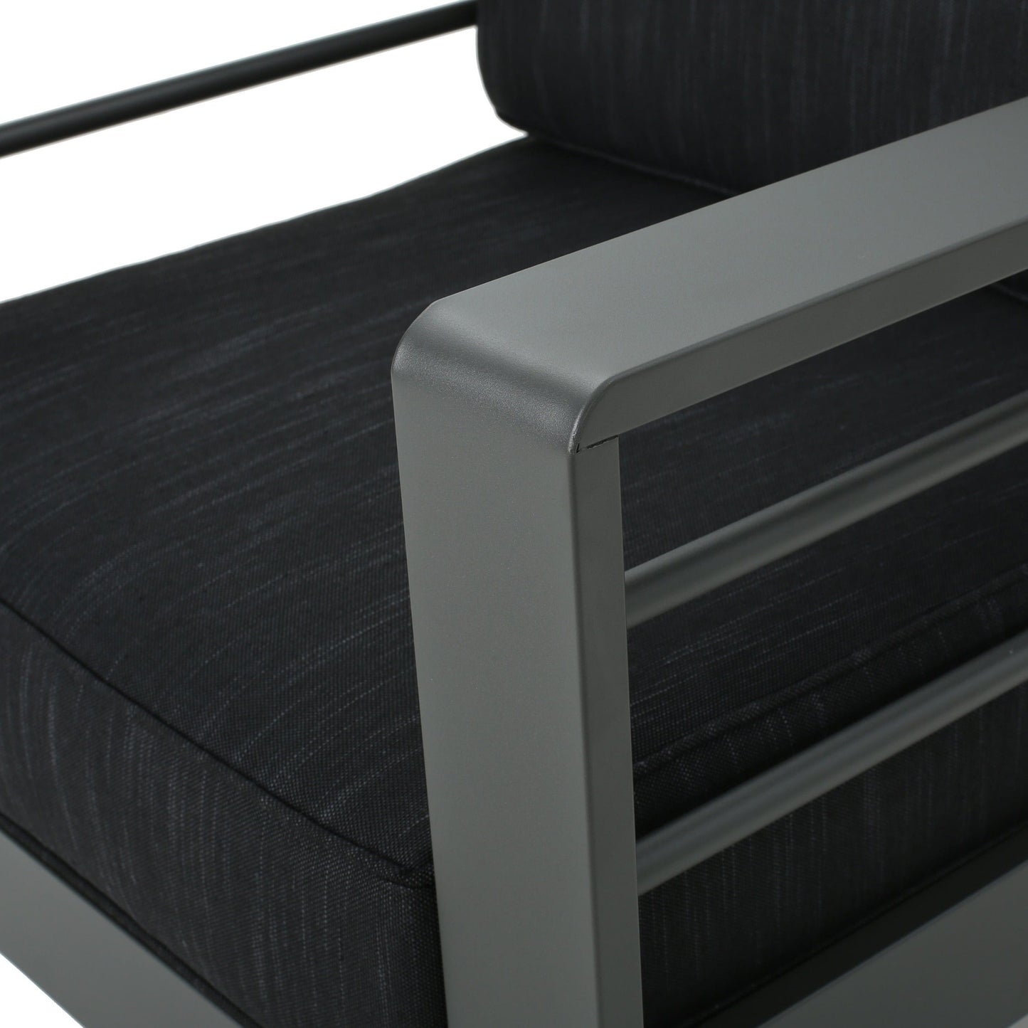 Set da esterno Cape Coral in alluminio da 5 pezzi con cuscini di Christopher Knight Home