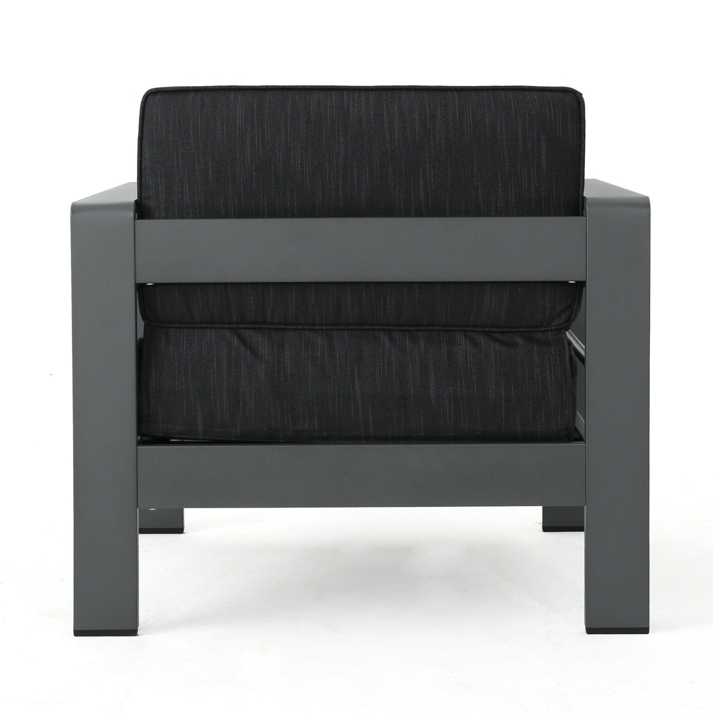 Set da esterno Cape Coral in alluminio da 5 pezzi con cuscini di Christopher Knight Home