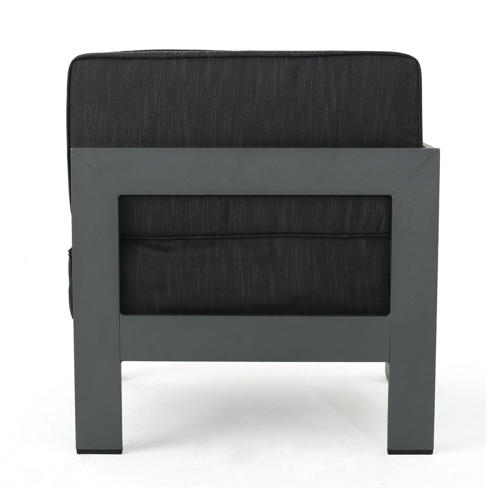 Divano componibile in alluminio per esterni Cape Coral di Christopher Knight Home