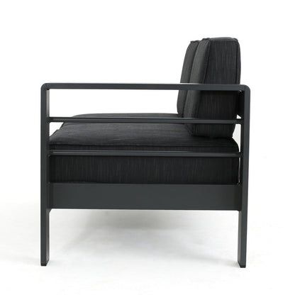 Divano componibile in alluminio per esterni Cape Coral di Christopher Knight Home