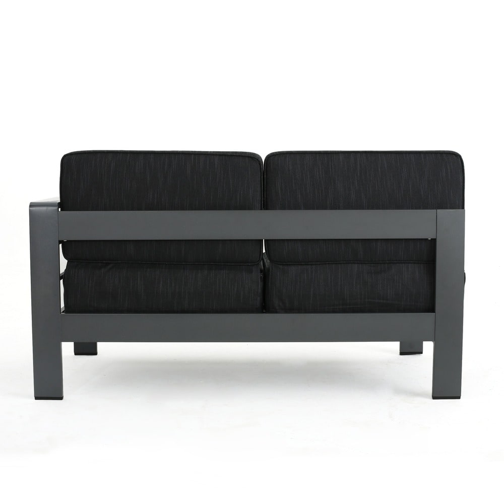 Divano componibile in alluminio per esterni Cape Coral di Christopher Knight Home