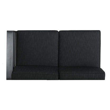 Divano componibile in alluminio per esterni Cape Coral di Christopher Knight Home