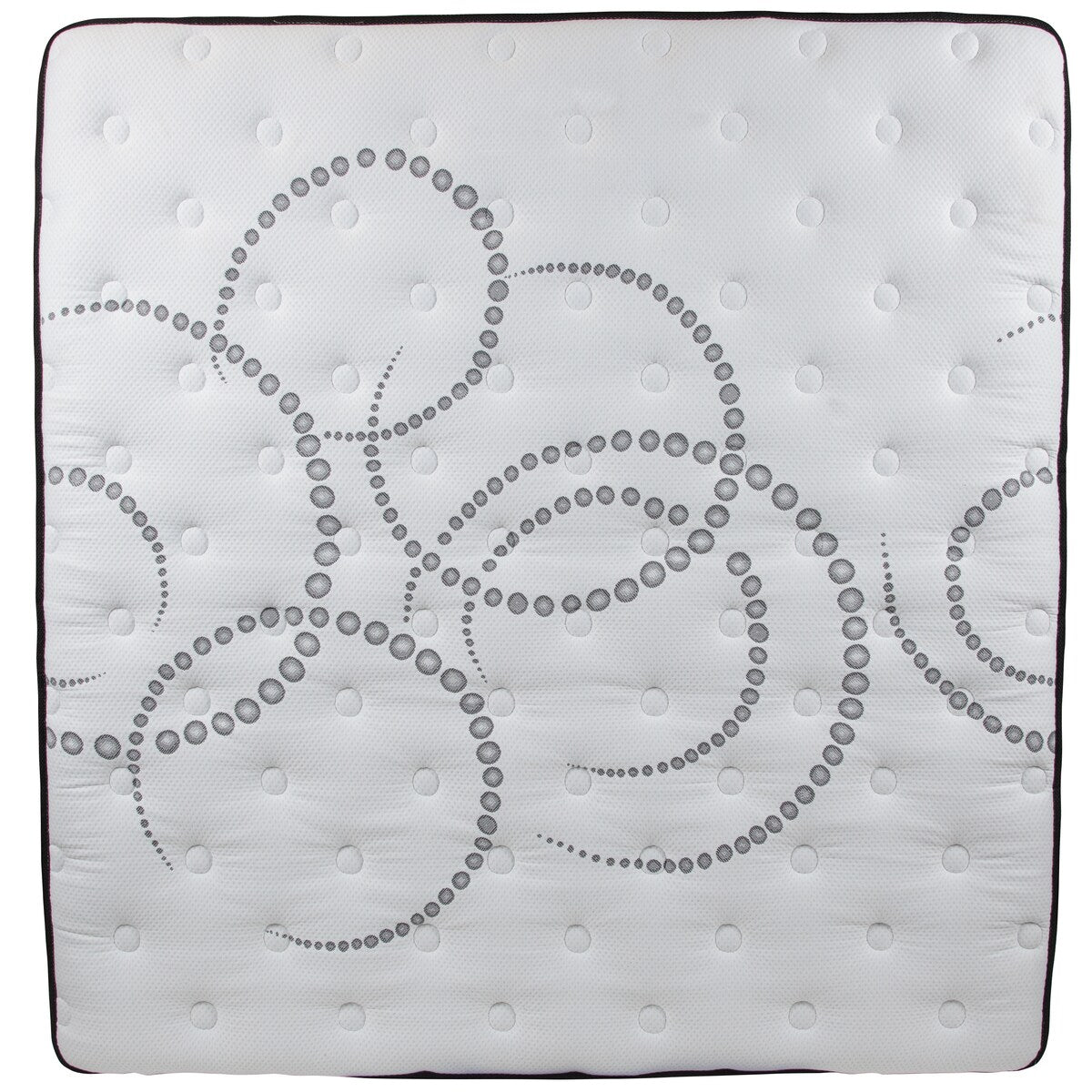 Materasso in schiuma e molle insacchettate 12 pezzi, materasso in scatola - Materasso Premium - Bianco