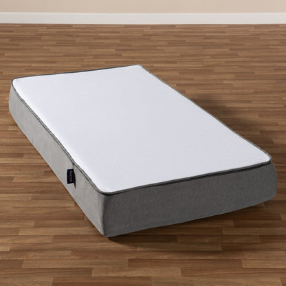 Materasso in memory foam ipoallergenico a triplo strato Cara da 10 pollici per letto singolo