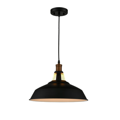 Lampada a sospensione industriale in metallo Carbon Loft Kamari