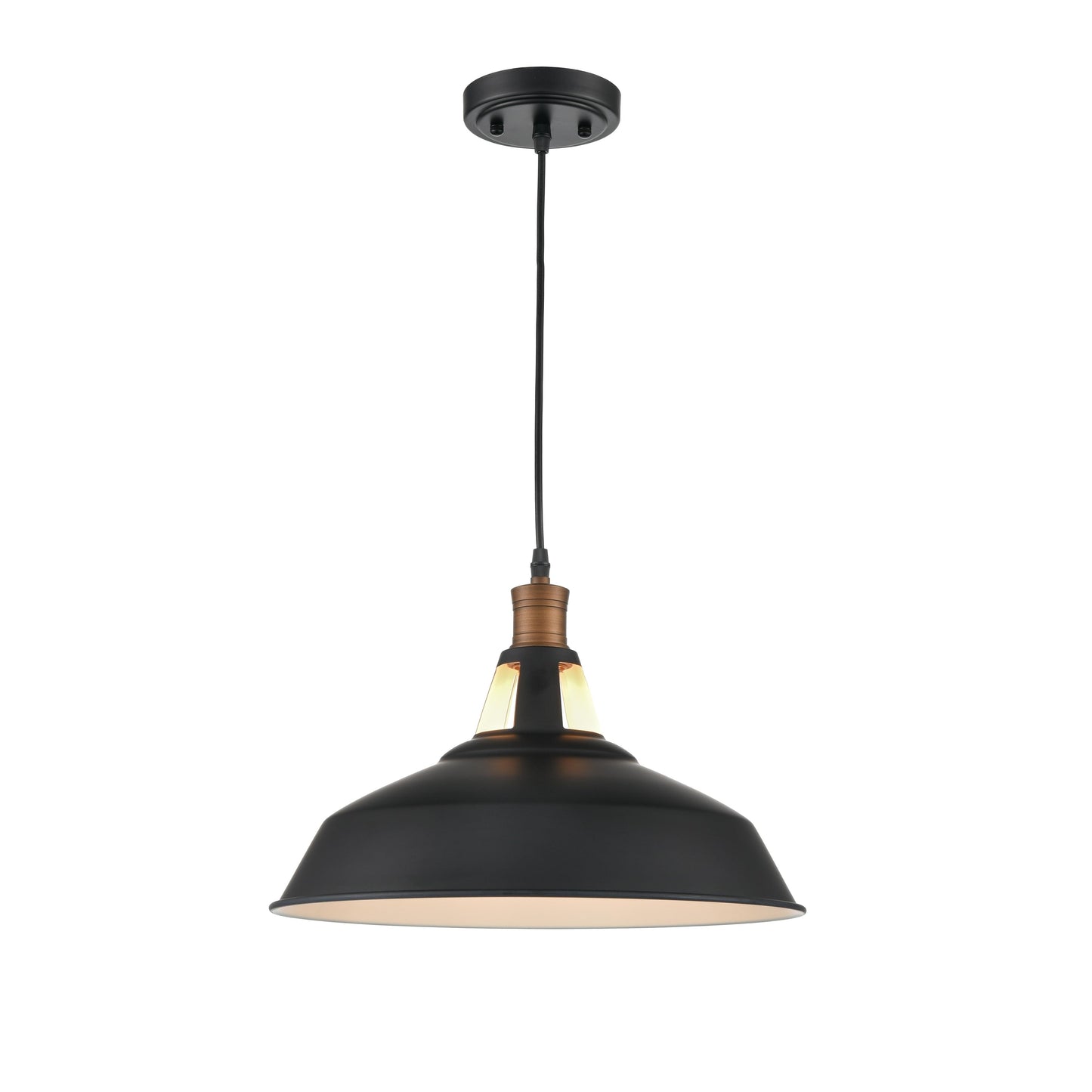 Lampada a sospensione industriale in metallo Carbon Loft Kamari