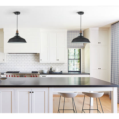 Lampada a sospensione industriale in metallo Carbon Loft Kamari