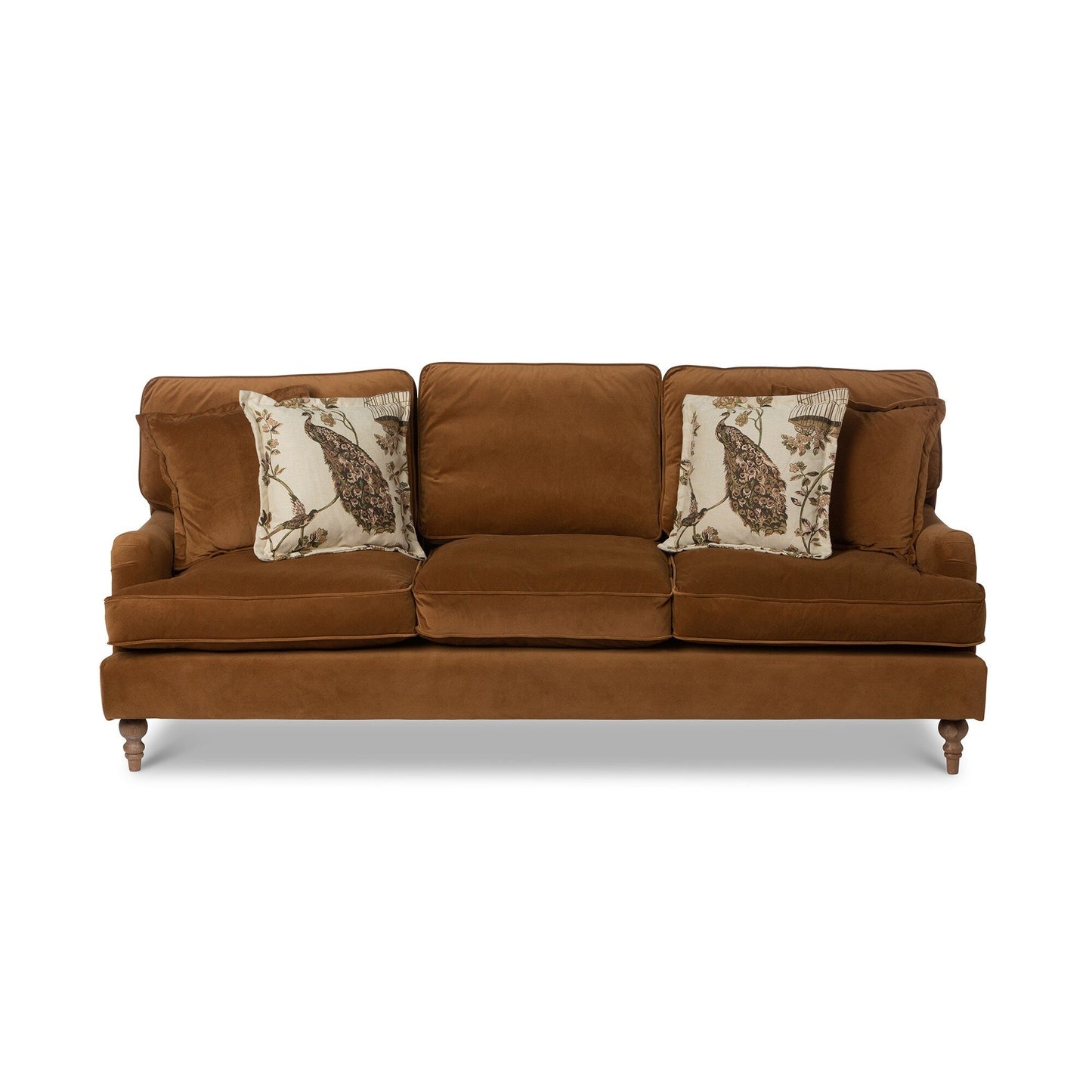 Divano imbottito in velluto Carlisle