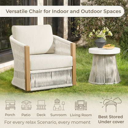 Set da bistrot per esterni Carlos, sedia girevole