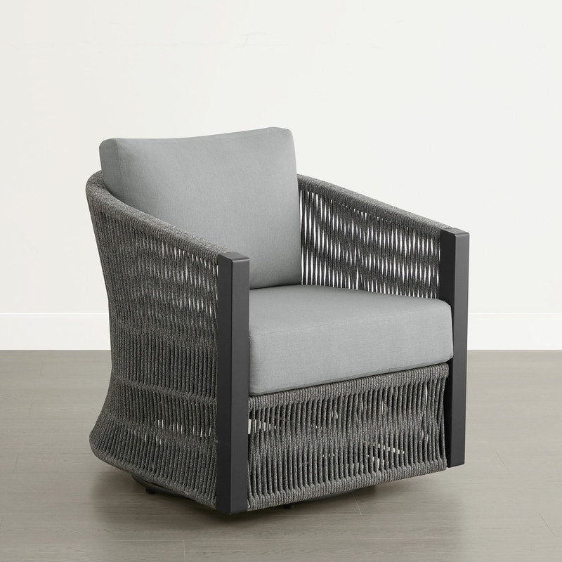 Set da bistrot per esterni Carlos, sedia girevole