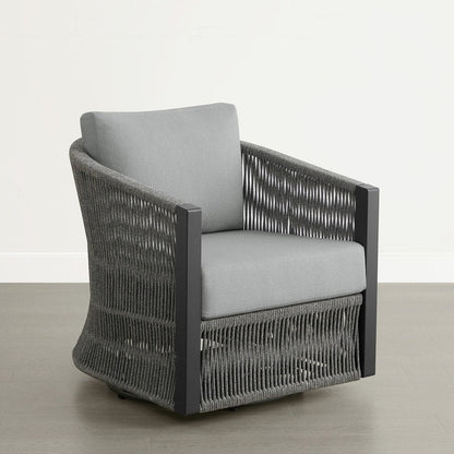 Set da bistrot per esterni Carlos, sedia girevole