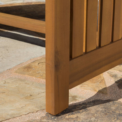 Set di divani da esterno Carolina Acacia da 8 pezzi di Christopher Knight Home