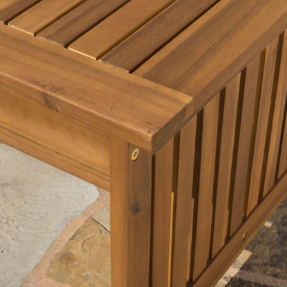 Set di divani da esterno Carolina Acacia da 8 pezzi di Christopher Knight Home