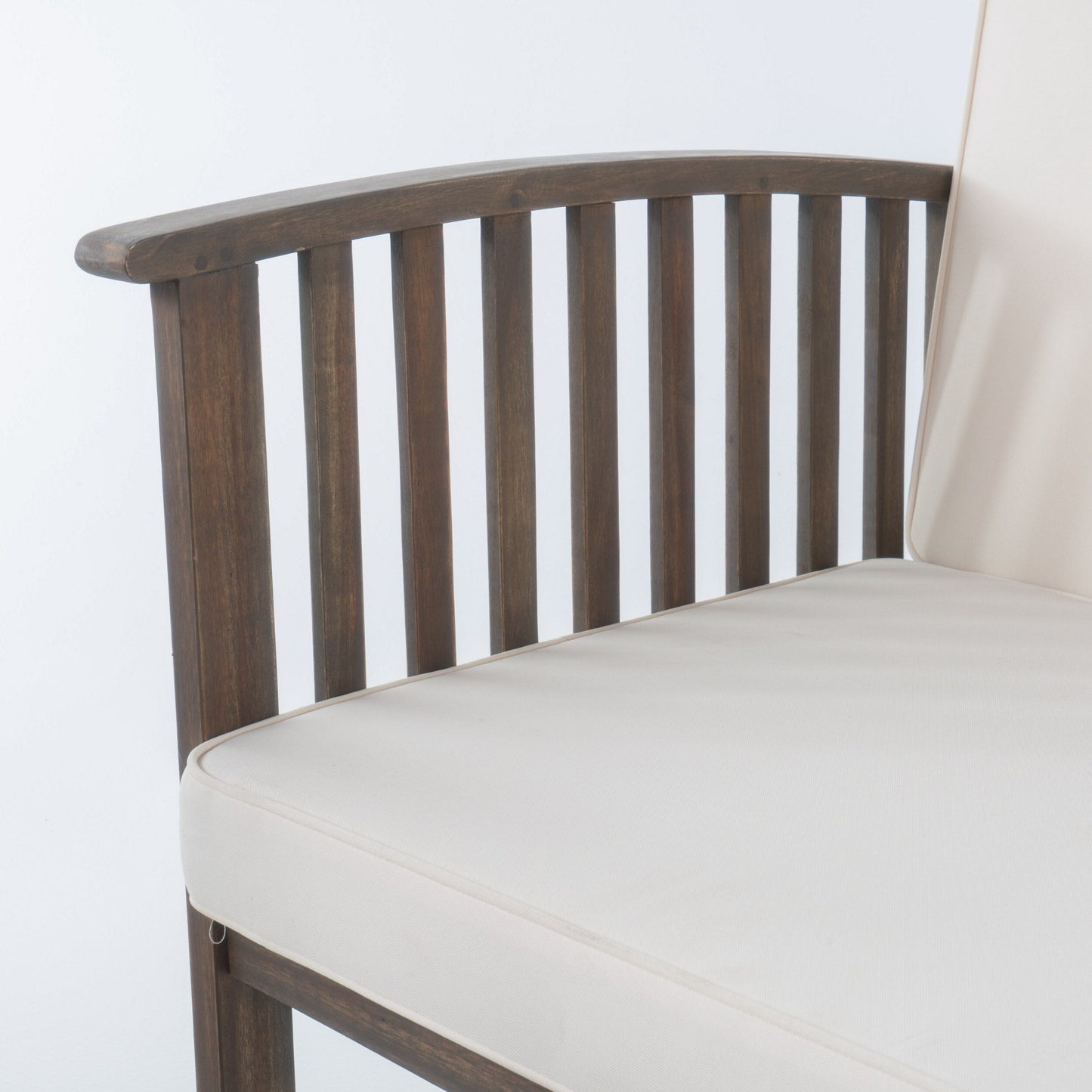 Set di divani da esterno Carolina Acacia da 8 pezzi di Christopher Knight Home