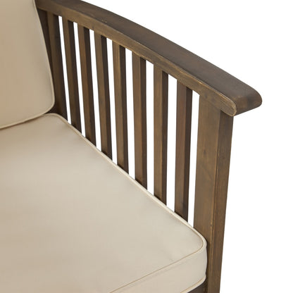 Set da salotto Carolina Outdoor da 6 posti in legno di acacia di Christopher Knight Home