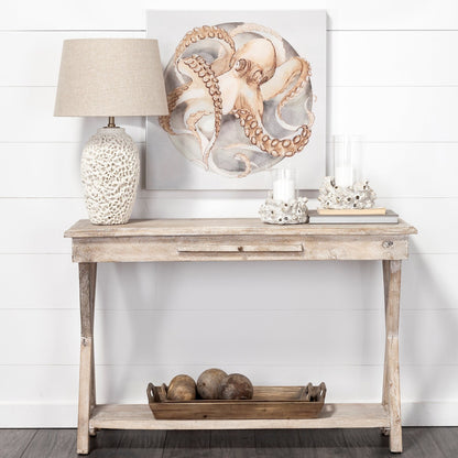 Sfere decorative in legno naturale Carrick (set da 3) - 5,0 L x 5,0 W x 5,0 H