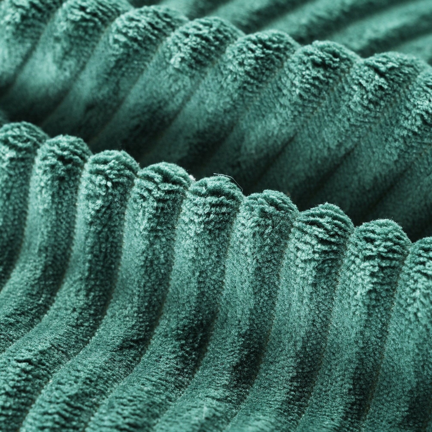 Divano letto Cascade in velluto a coste a 2 pezzi, chaise longue doppia con 2 cuscini