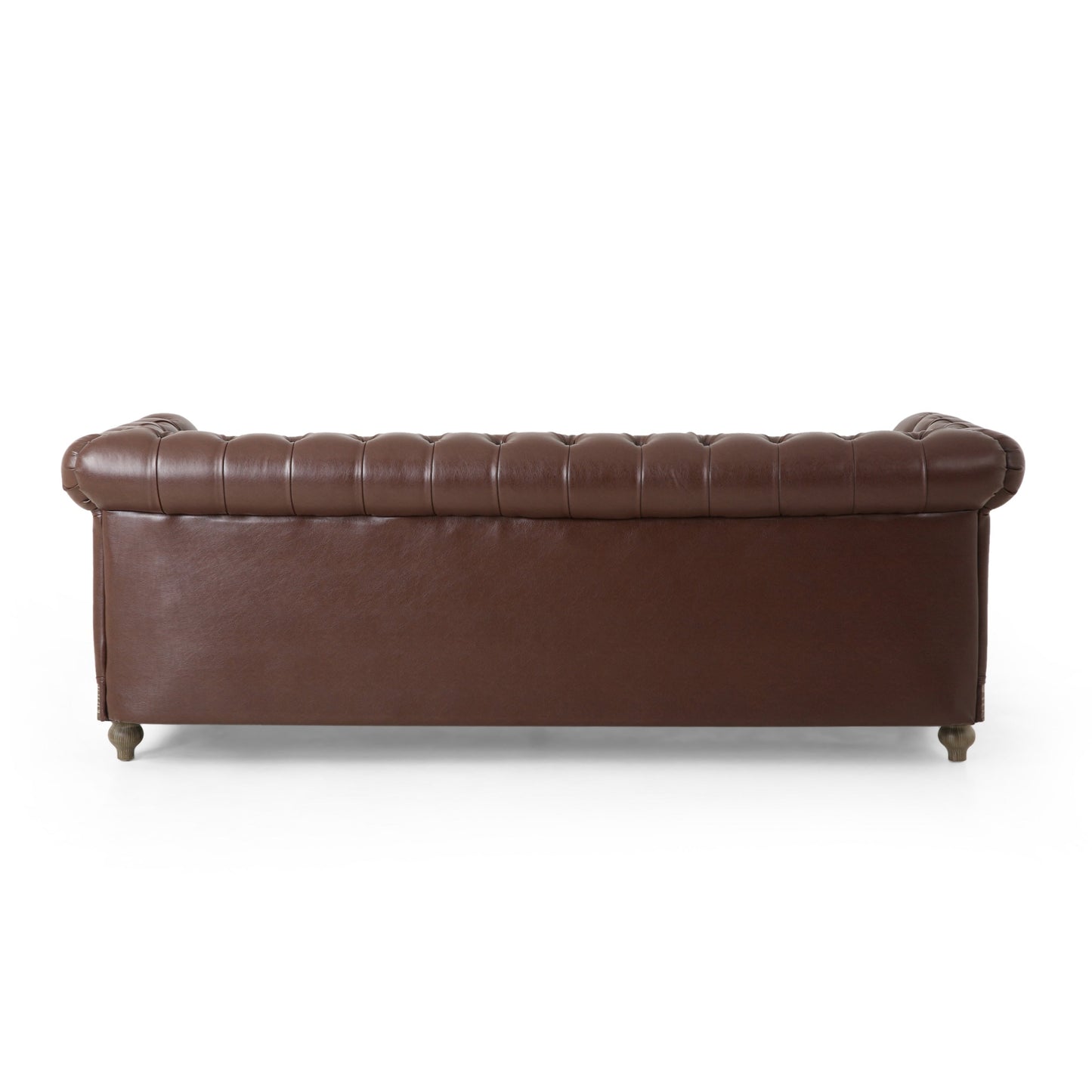 Divano Chesterfield Castalia con finiture a chiodo di Christopher Knight Home - 78,75 L x 33,50 P x 28,00 A