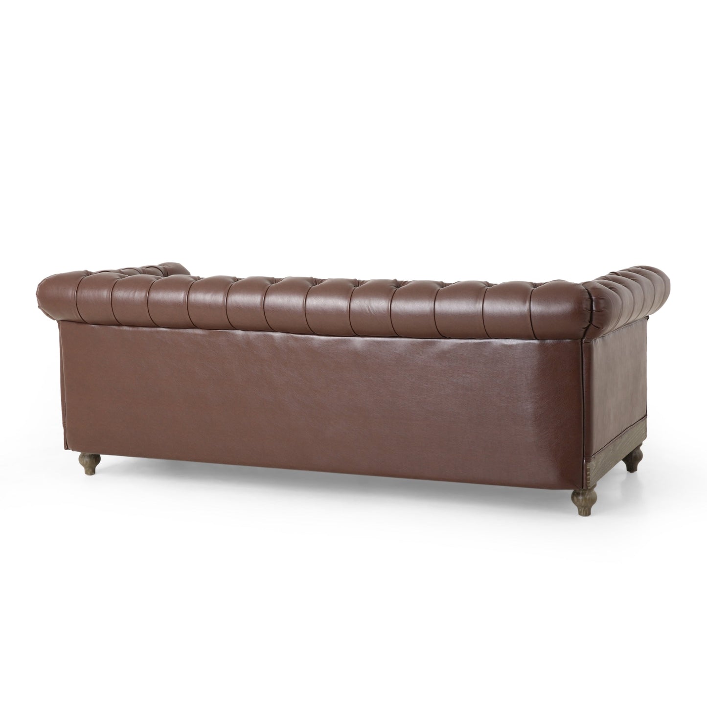 Divano Chesterfield Castalia con finiture a chiodo di Christopher Knight Home - 78,75 L x 33,50 P x 28,00 A