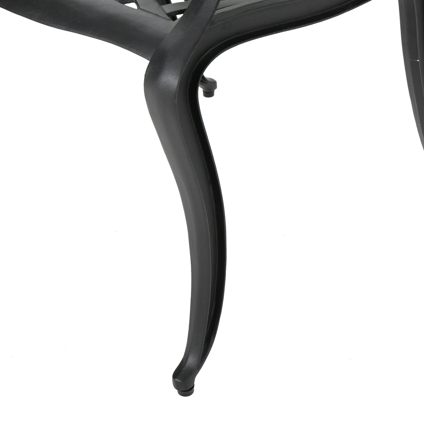 Set da pranzo da esterno in alluminio Cayman da 7 pezzi di Christopher Knight Home