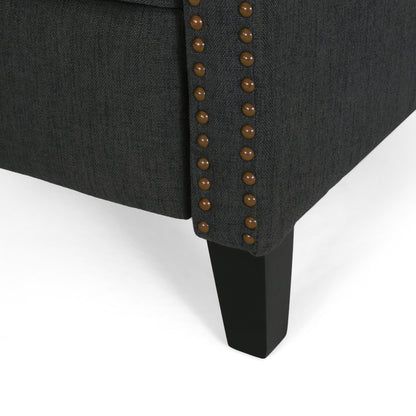 Poltrona reclinabile tradizionale in tessuto Cecelia Pushback di Christopher Knight Home