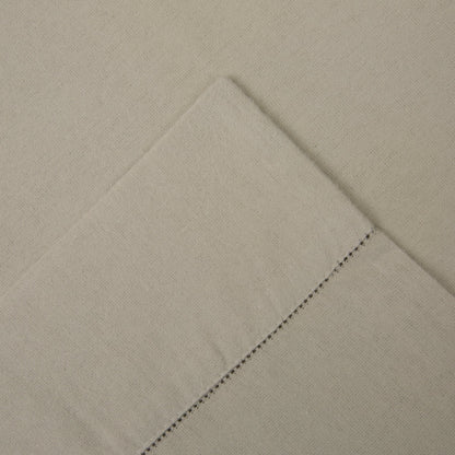 Set di lenzuola Celeste Home in flanella pesante di cotone 190 GSM, effetto velluto