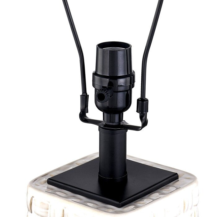 Set di lampade da tavolo USB in ceramica