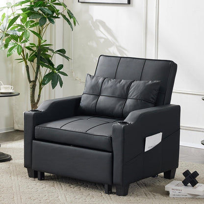 Poltrona letto, divano letto 3 in 1, poltrona reclinabile regolabile, poltrona, divano, letto, biancheria