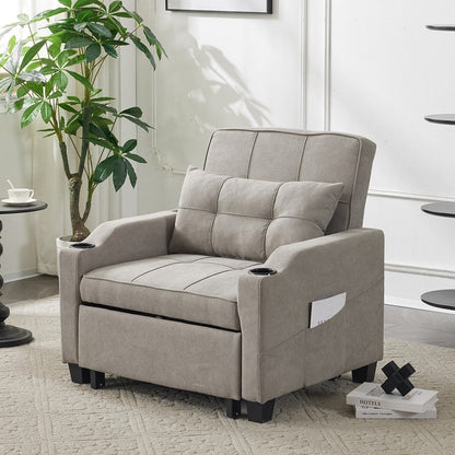 Poltrona letto, divano letto 3 in 1, poltrona reclinabile regolabile, poltrona, divano, letto, biancheria