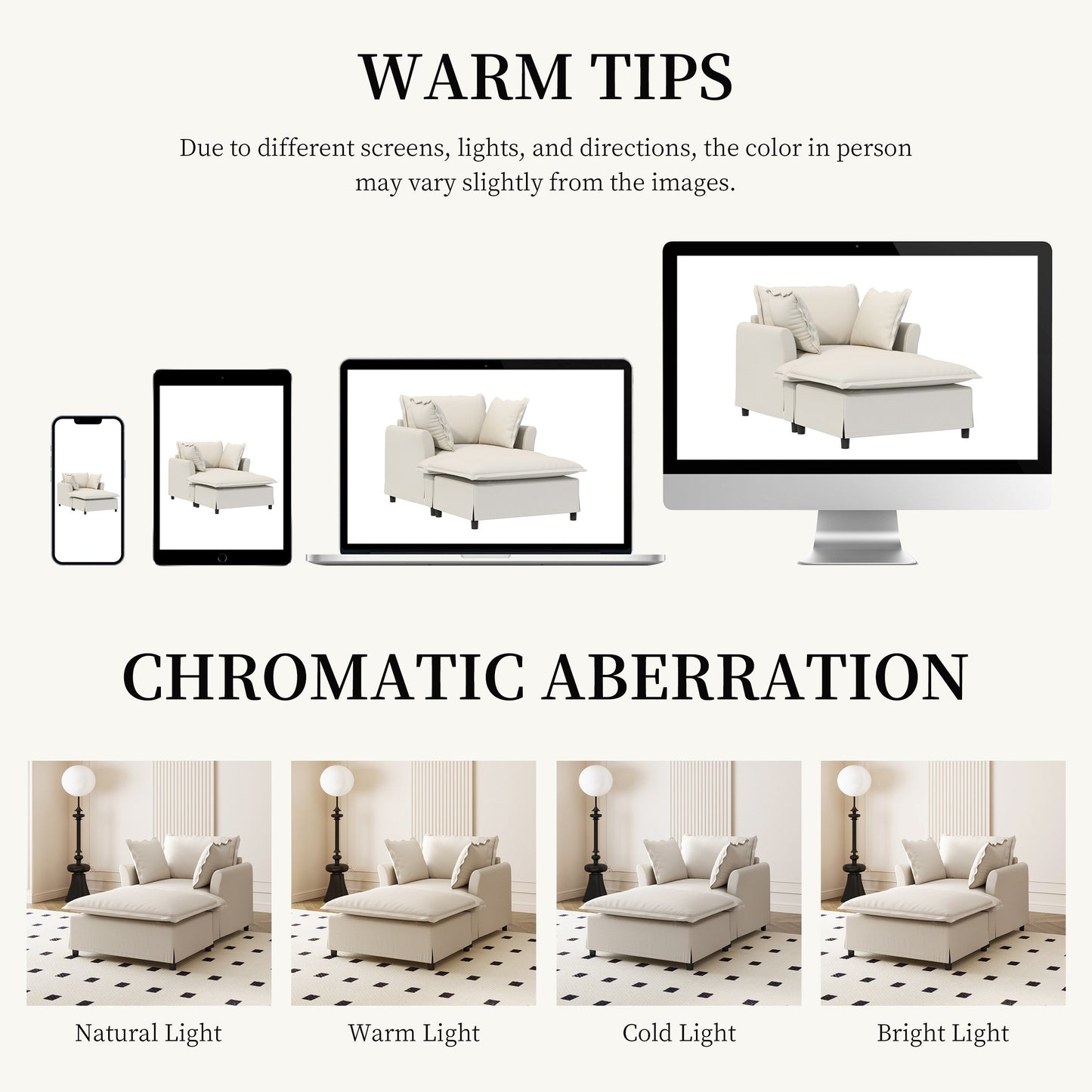 Chaise longue, divano letto singolo in ciniglia con ampia seduta, poltrona letto imbottita con poggiapiedi mobile, set divano da lettura