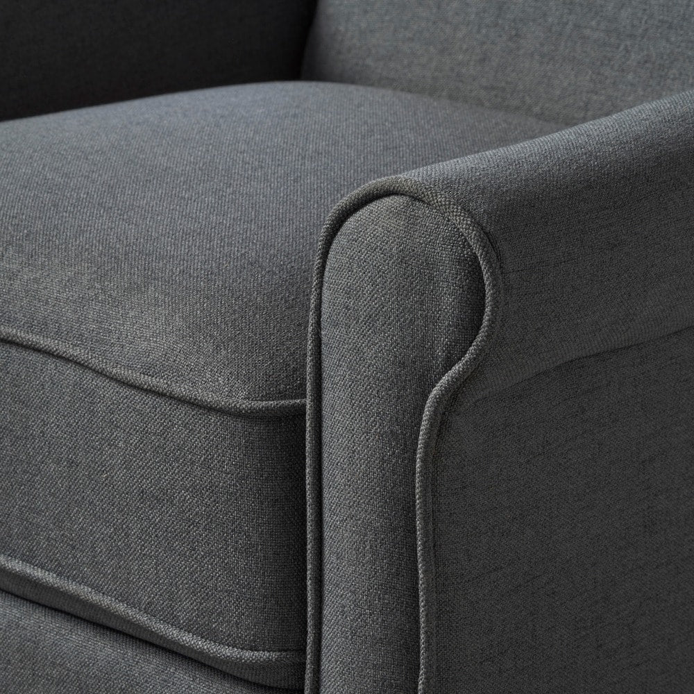 Poltrona reclinabile in tessuto tradizionale Charell di Christopher Knight Home