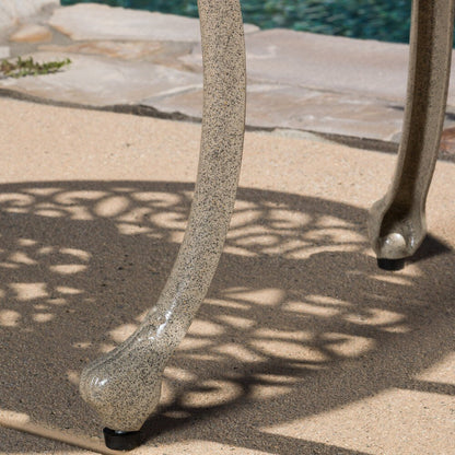 Set da bistrot Charleston in alluminio e rame di Christopher Knight Home