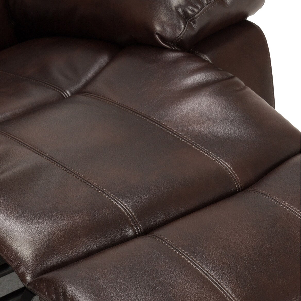 Poltrona reclinabile Charleston in pelle e gel di Greyson Living