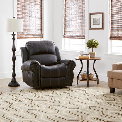 Poltrona reclinabile Charlie in similpelle di Christopher Knight Home