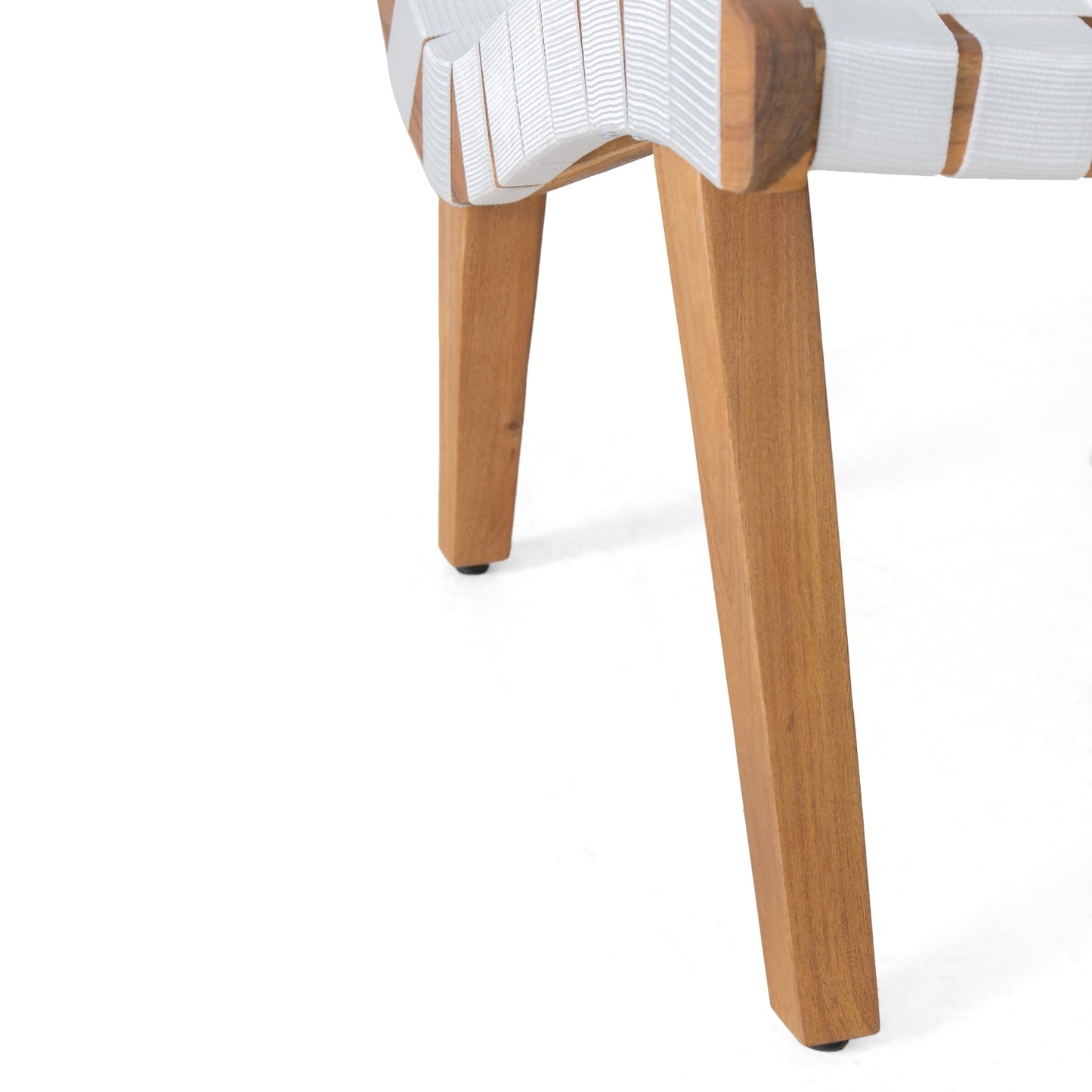 Set da esterno Charlotter in corda e legno di acacia di Christopher Knight Home