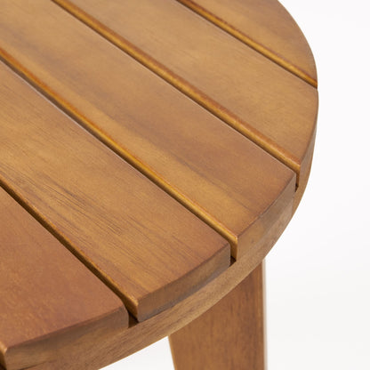 Set da esterno Charlotter in corda e legno di acacia di Christopher Knight Home