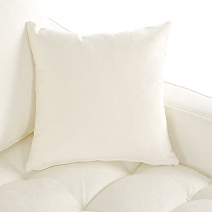 Divano letto con chaise longue in ciniglia, divano imbottito con schienale trapuntato e 2 cuscini staccabili per soggiorno