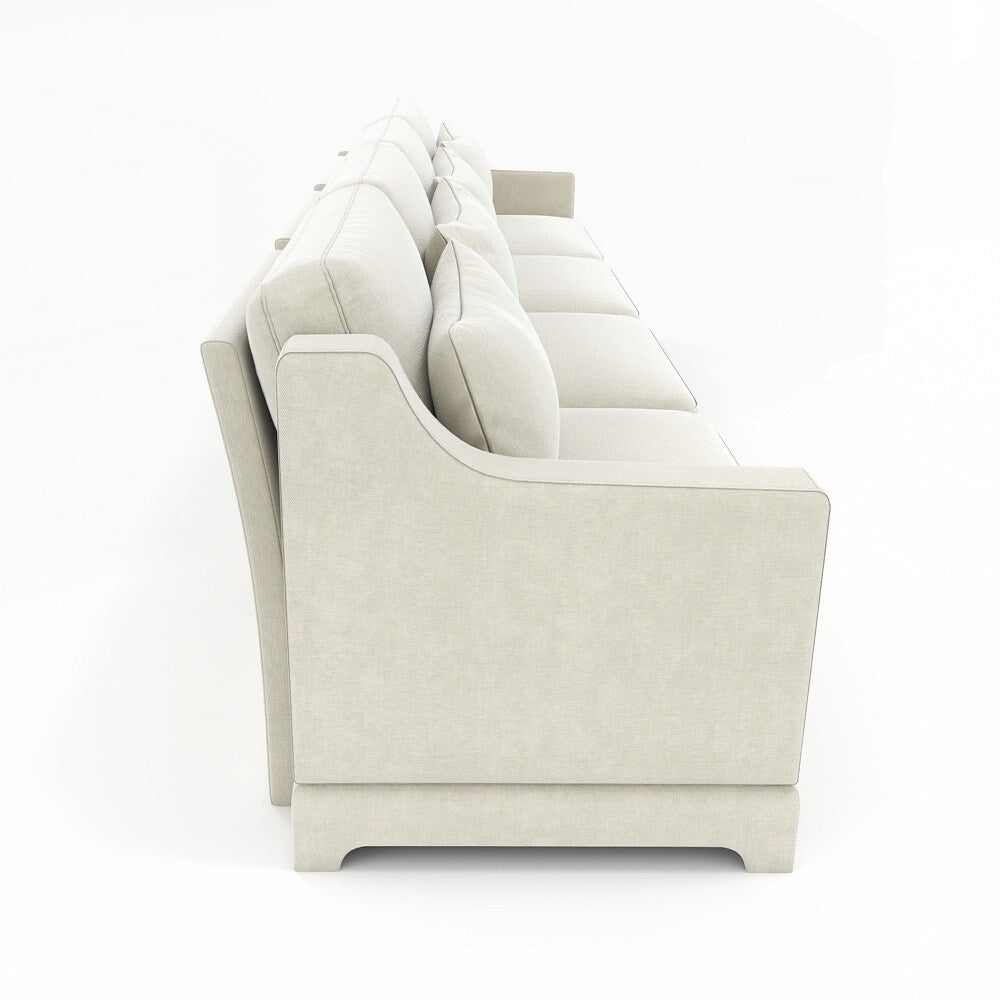 Divano in tessuto ciniglia